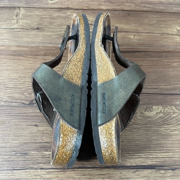 Birkenstock Gizeh Leather Slip-On Flip Flops Sandals Women’s Size 7 (38) Shoes - Picture 5 of 9